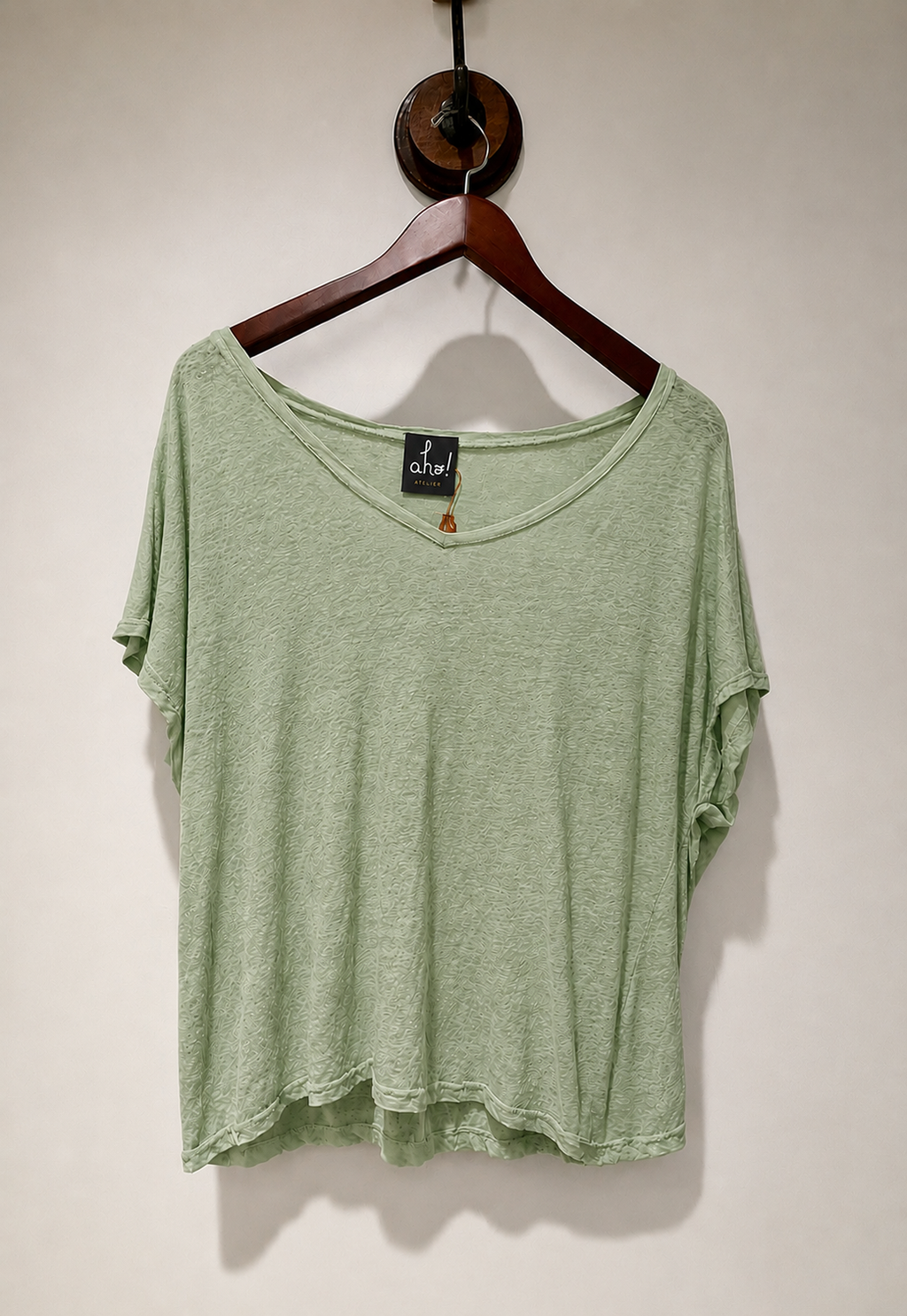 Organic Linen V-Neck Tee