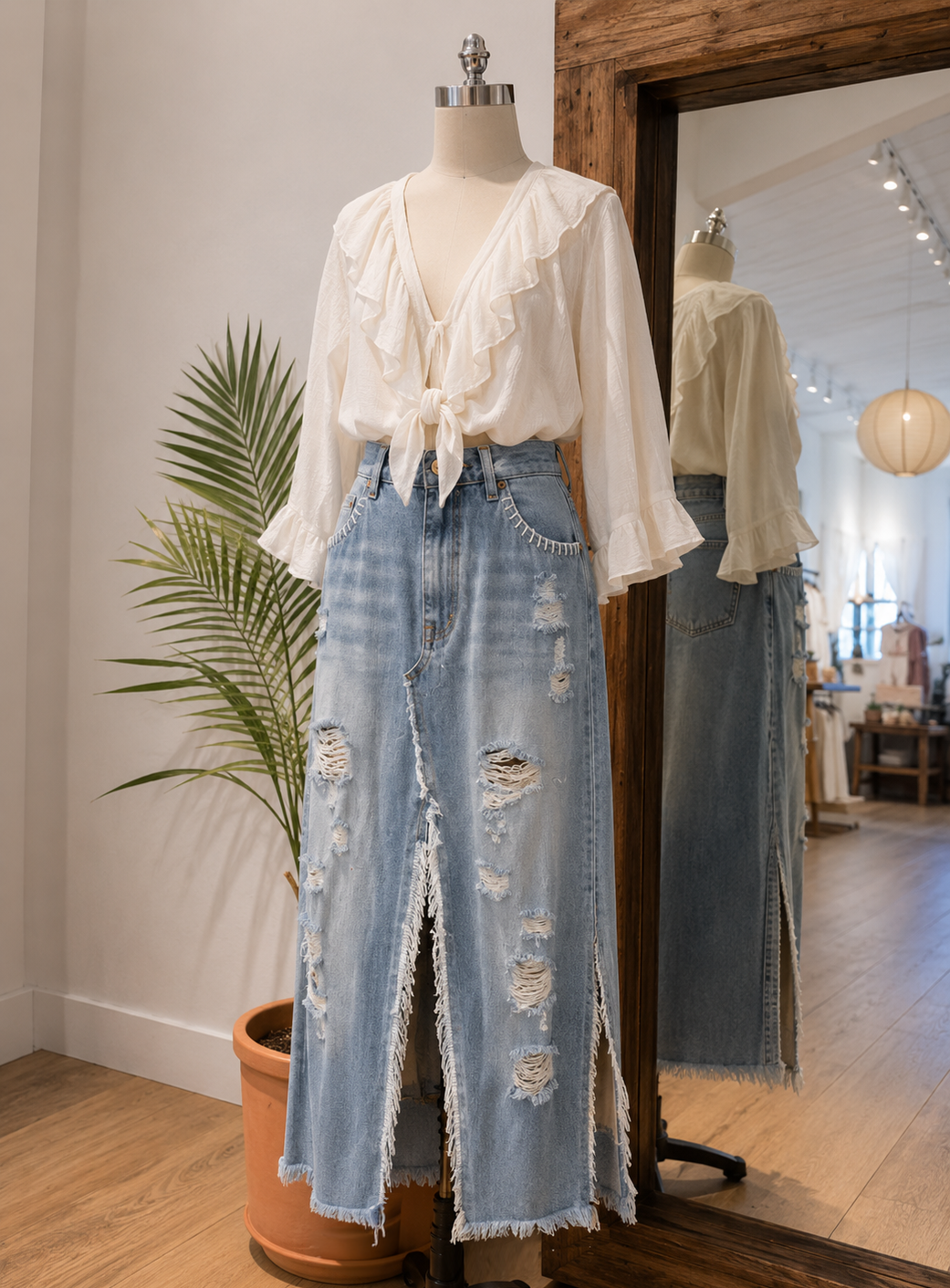 Kelly Denim Skirt - LIMITED EDITION