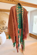 Vintage Jade Kimono - reversible