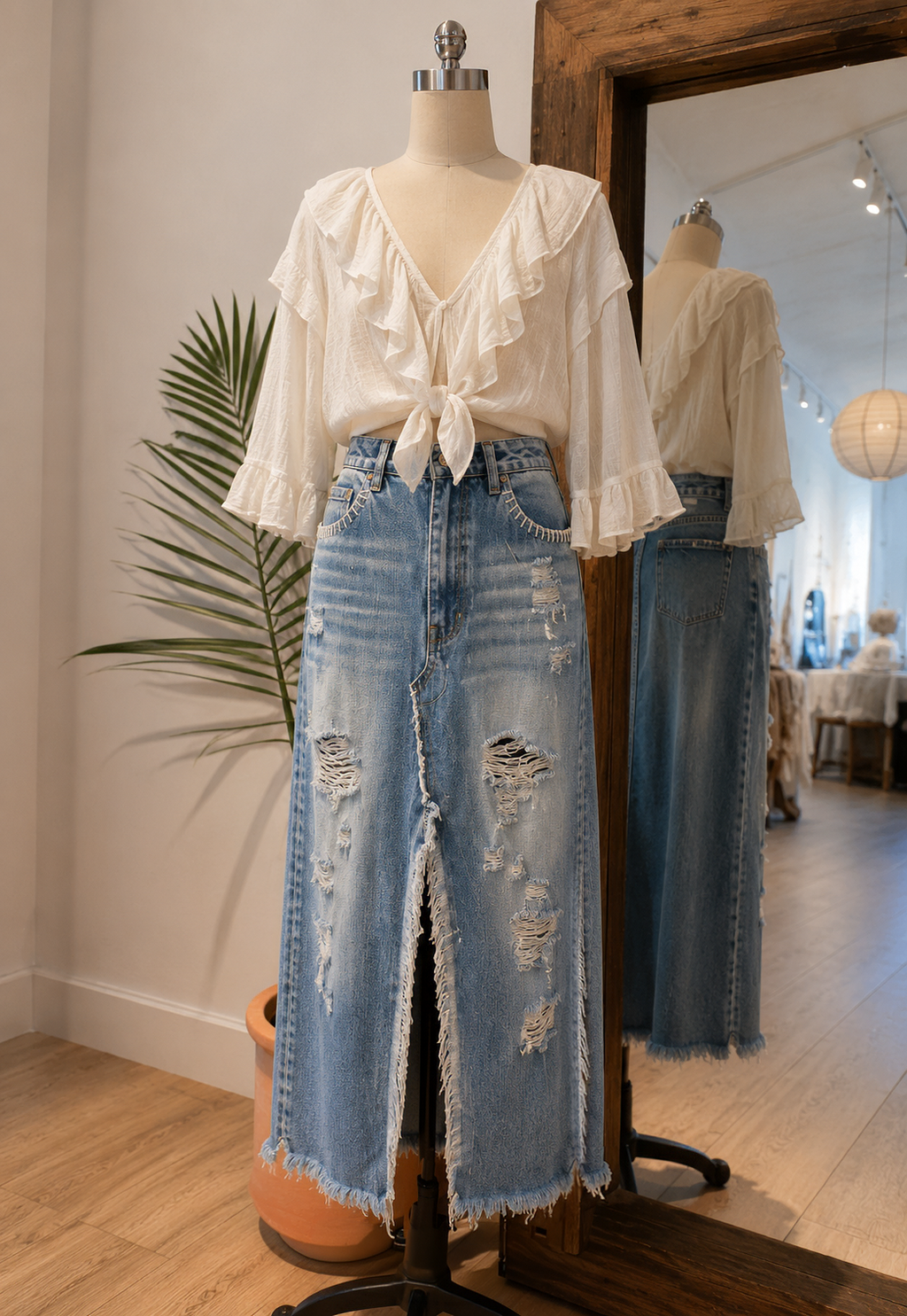 Kelly Denim Skirt - LIMITED EDITION