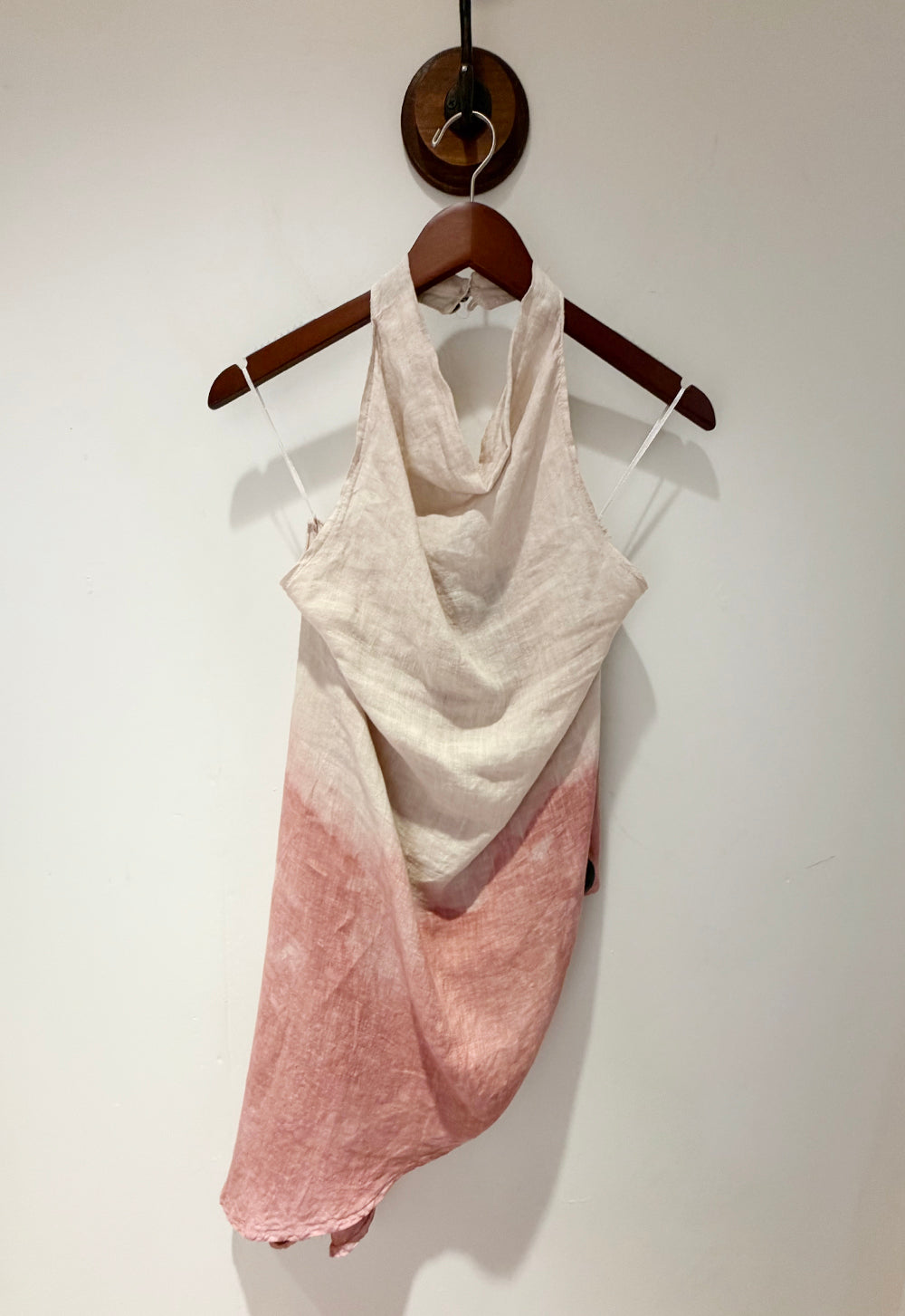Italian Linen Halter Top