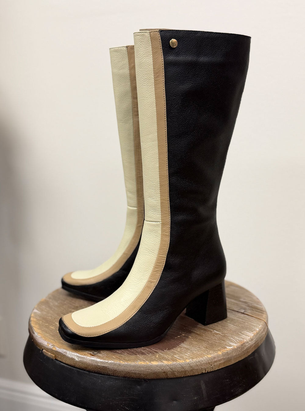 London Knee-High Handmade Leather Boots