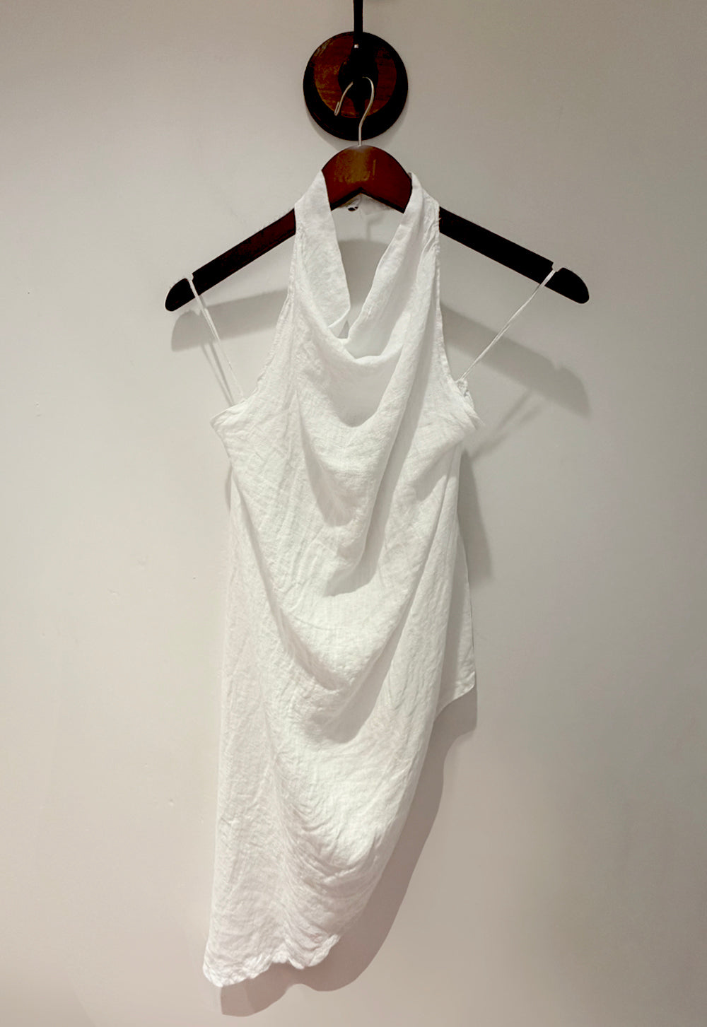 Italian Linen Halter Top