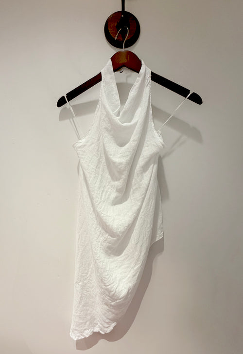Italian Linen Halter Top